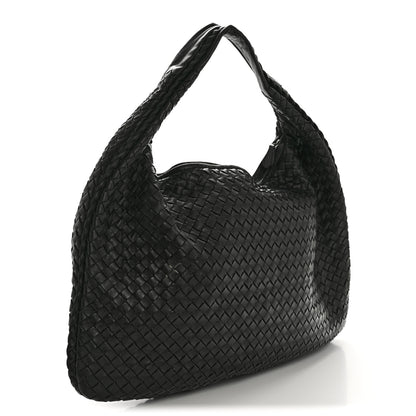 Bottega Veneta Nappa Intrecciato Large Veneta Hobo Black 3 of 14