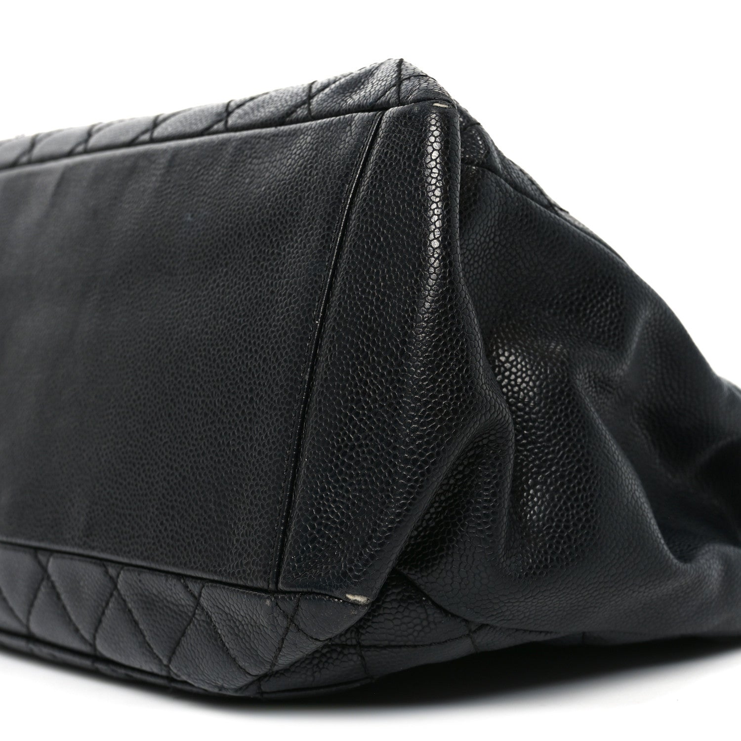 Chanel Caviar Quilted Grand Shopping Tote GST Black 1881565