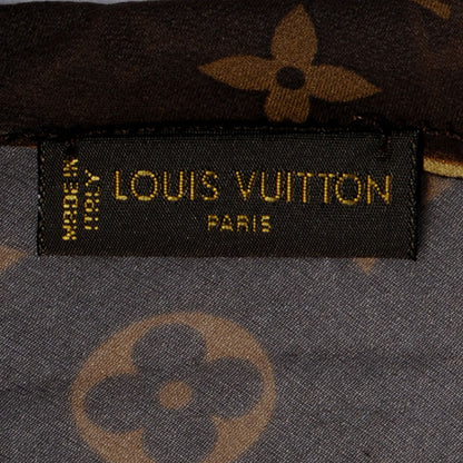 Louis Vuitton Monogram Leopard Silk Scarf 4 of 5