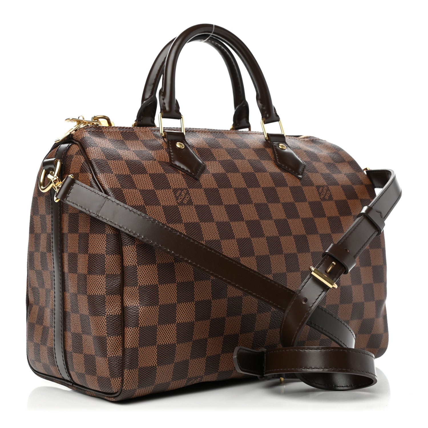 Louis Vuitton Damier Ebene Speedy Bandouliere 30 2 of 7