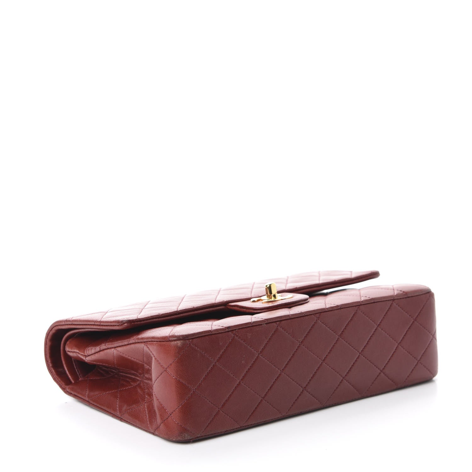 Chanel Lambskin Quilted Small Double Flap Red 4 of 17