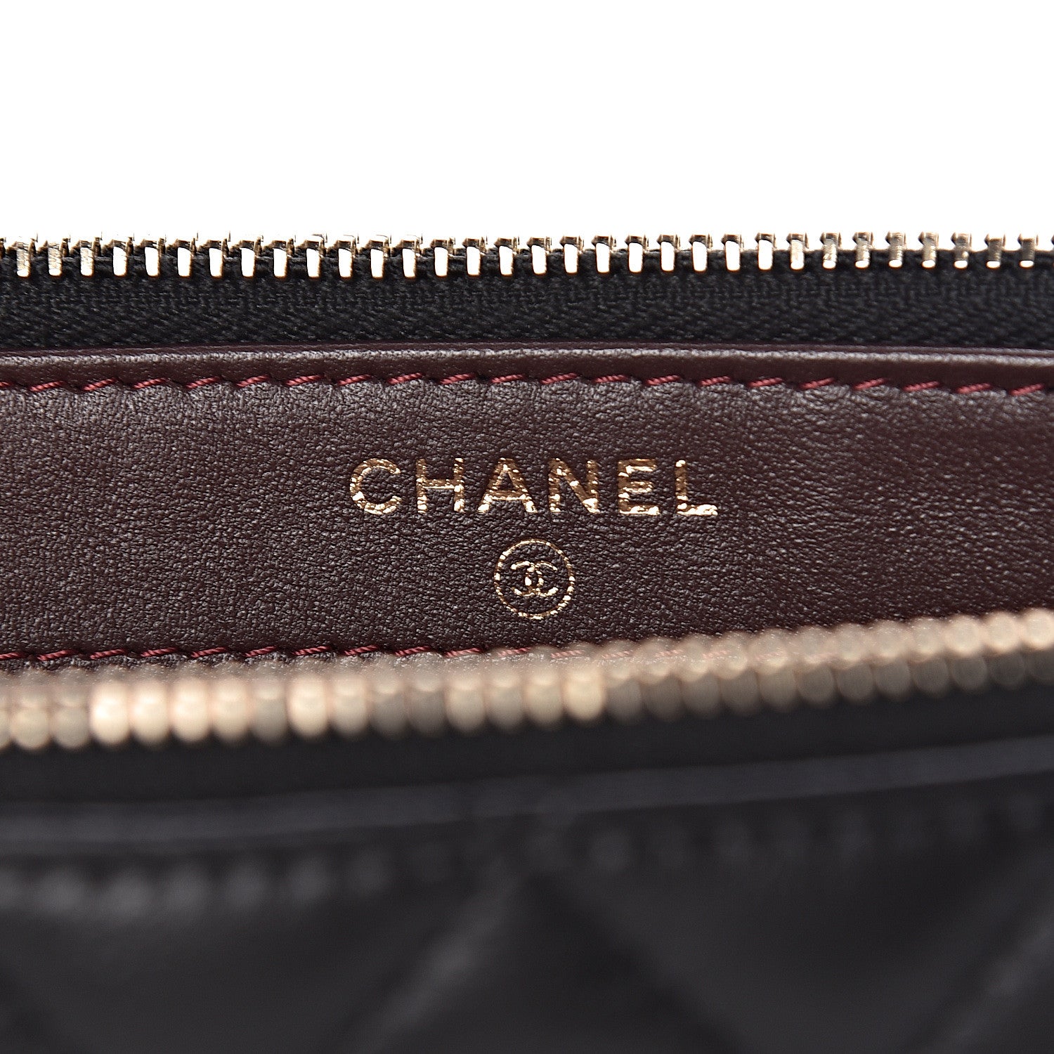 Chanel Lambskin Quilted Small Clutch With Chain Black 5 of 17