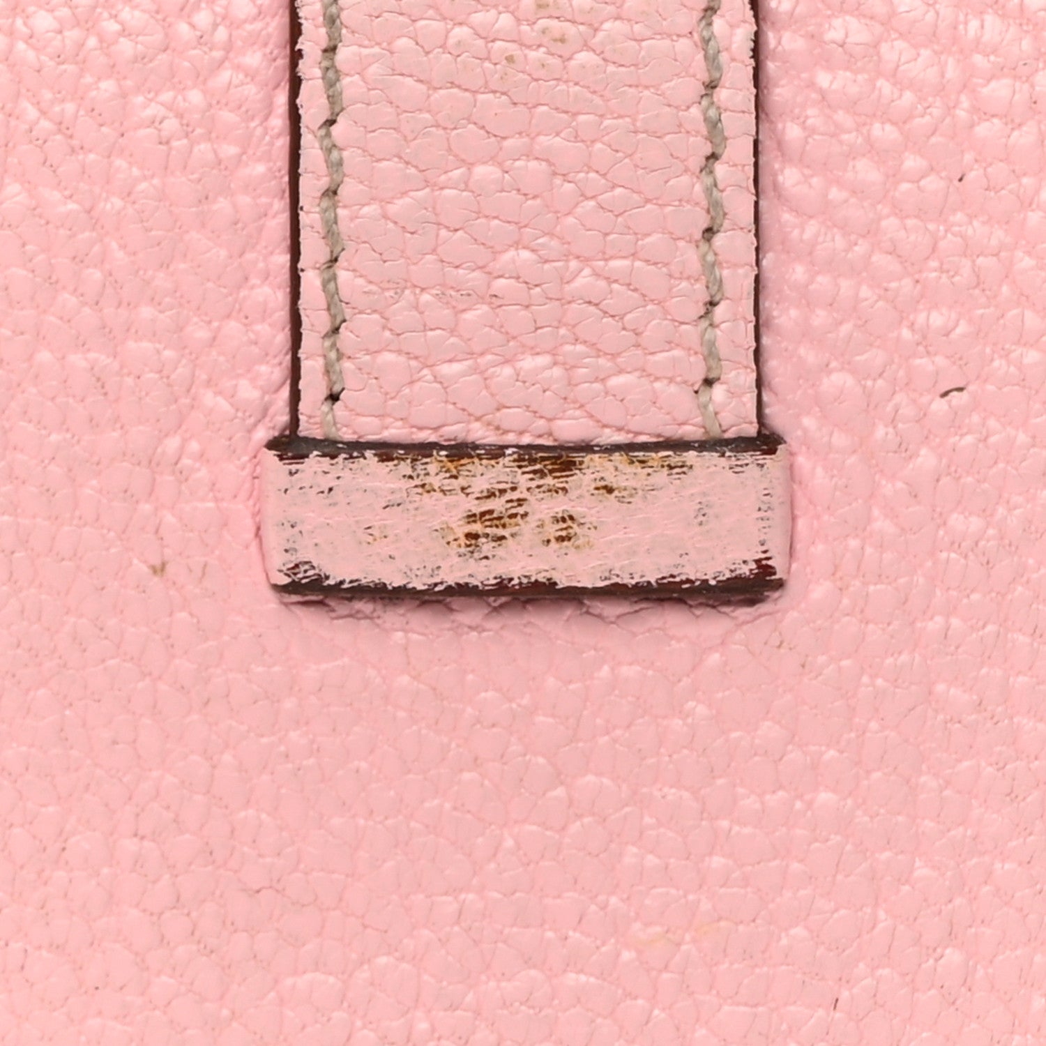 Hermes Chevre Mysore Bearn Card Holder Wallet Rose Sakura 14 of 15