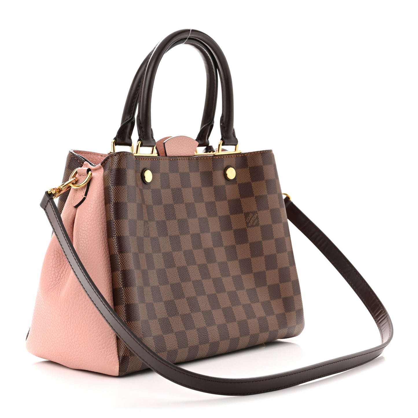 Damier Ebene Cuir Taurillon Brittany Magnolia
