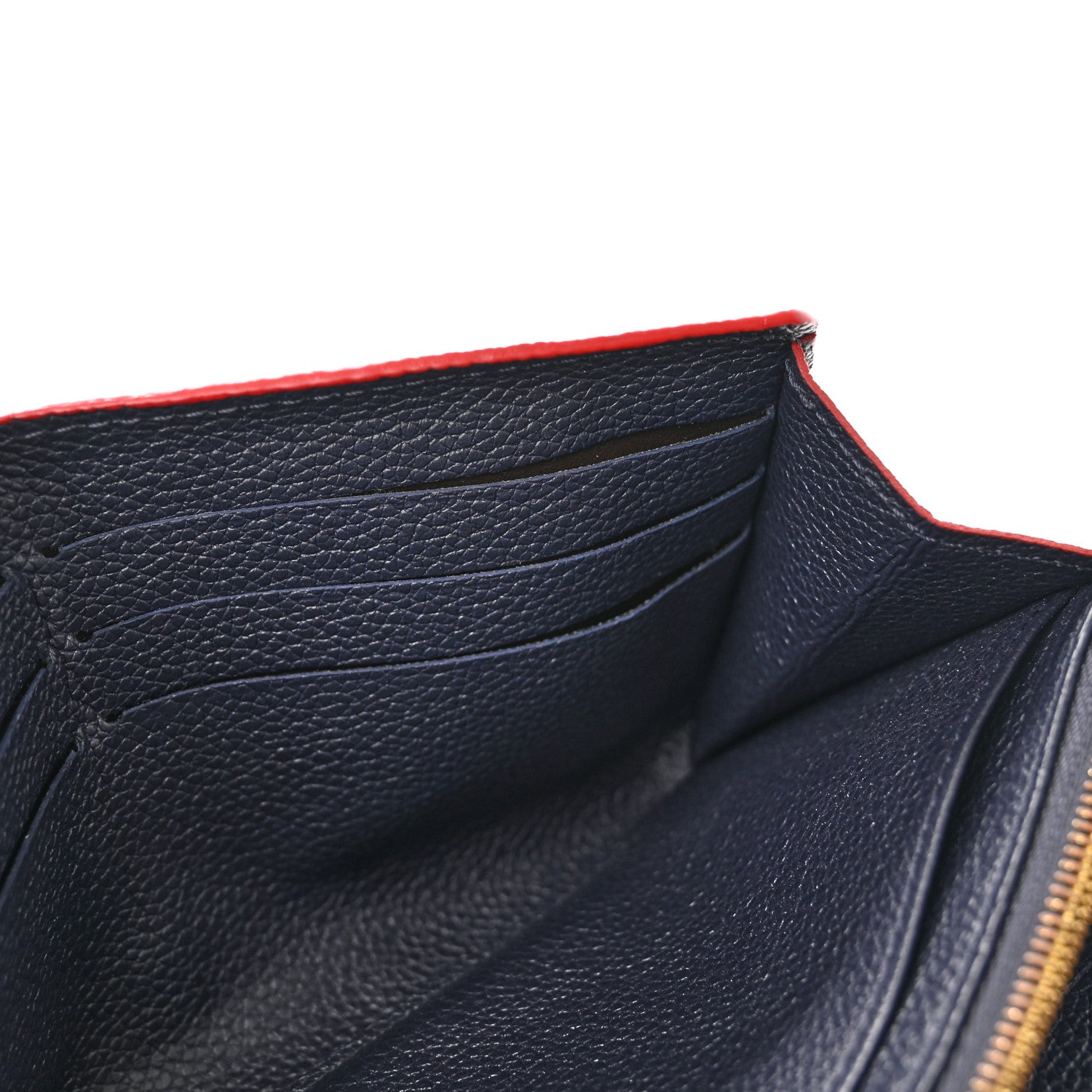 Louis Vuitton Empreinte Sarah Wallet NM Marine Rouge 7 of 11