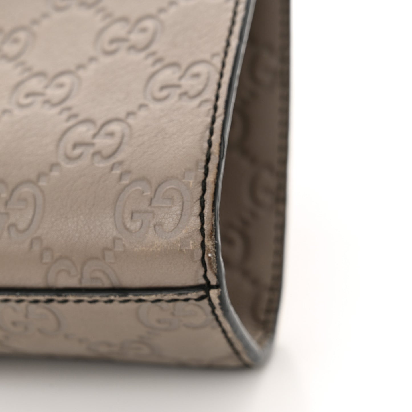 Guccissima Small Emily Chain Shoulder Bag Storm Grey