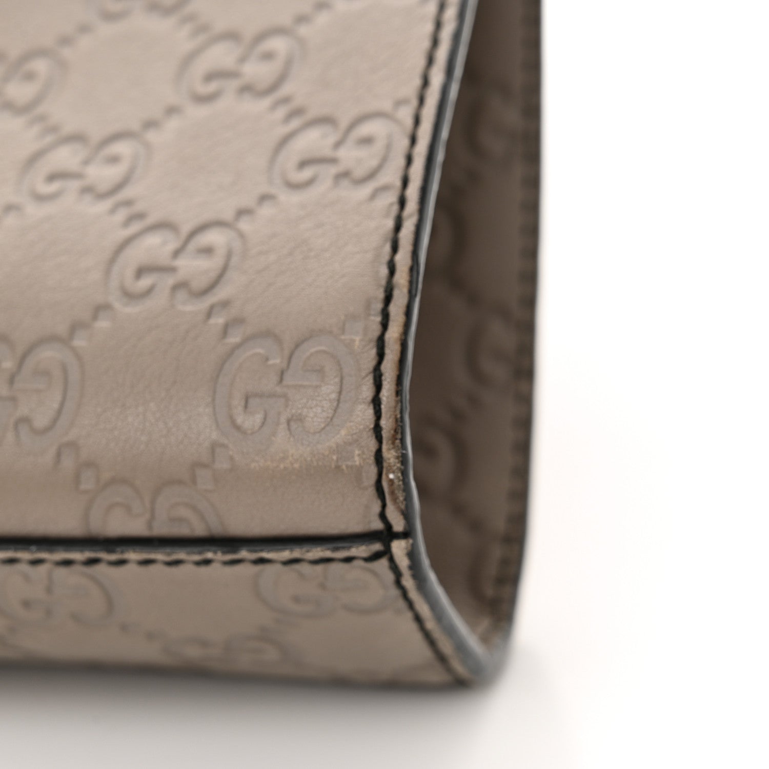 Gucci Guccissima Small Emily Chain Shoulder Bag Storm Grey 17 of 18