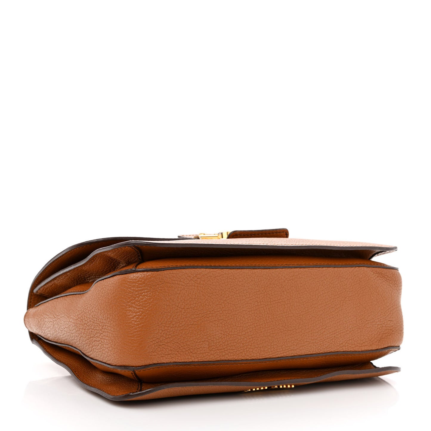 Goatskin Madras Shoulder Bag Cuoio