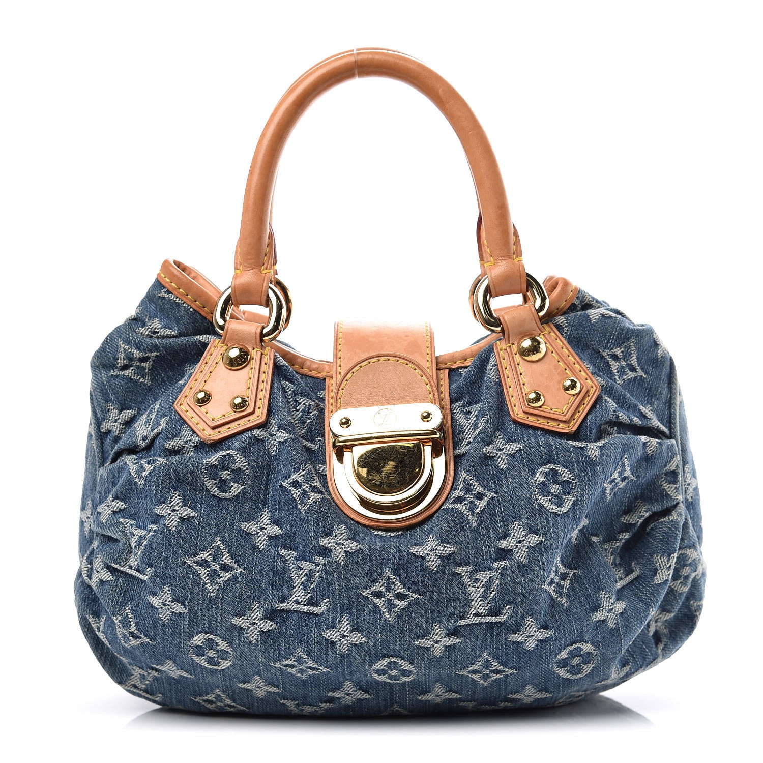 Louis Vuitton Monogram Denim Pleaty Blue 1 of 11