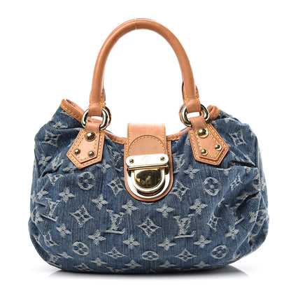 Louis Vuitton Monogram Denim Pleaty Blue 1 of 11