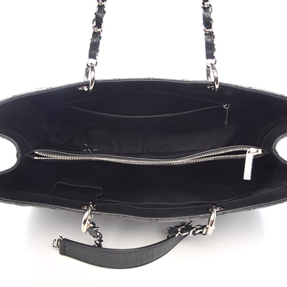 Chanel Caviar Quilted XL Grand Shopping Tote GST Black 5 of 13