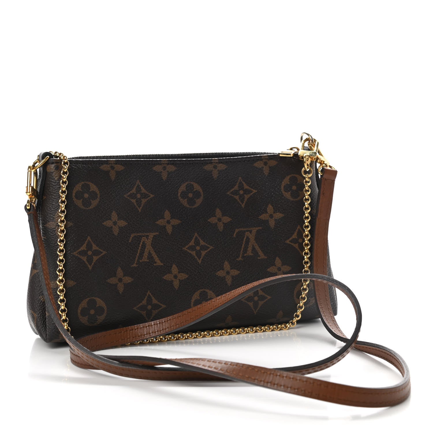 Louis Vuitton Monogram Pallas Clutch Black 3 of 11