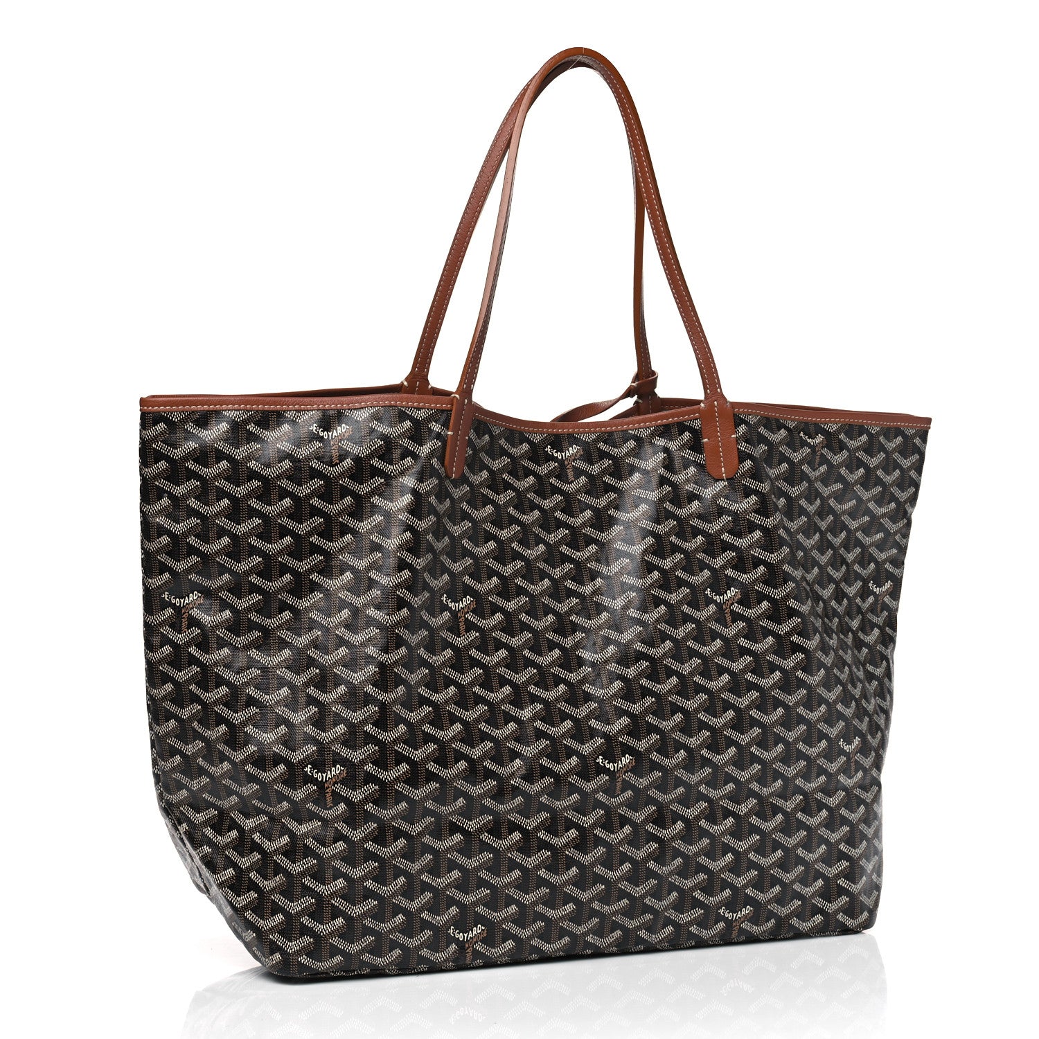 Goyard Goyardine Saint Louis GM Black Gold 2 of 4