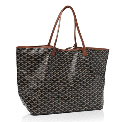 Goyard Goyardine Saint Louis GM Black Gold 2 of 4