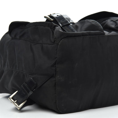 Prada Nylon Vela Medium Backpack Black 6 of 11
