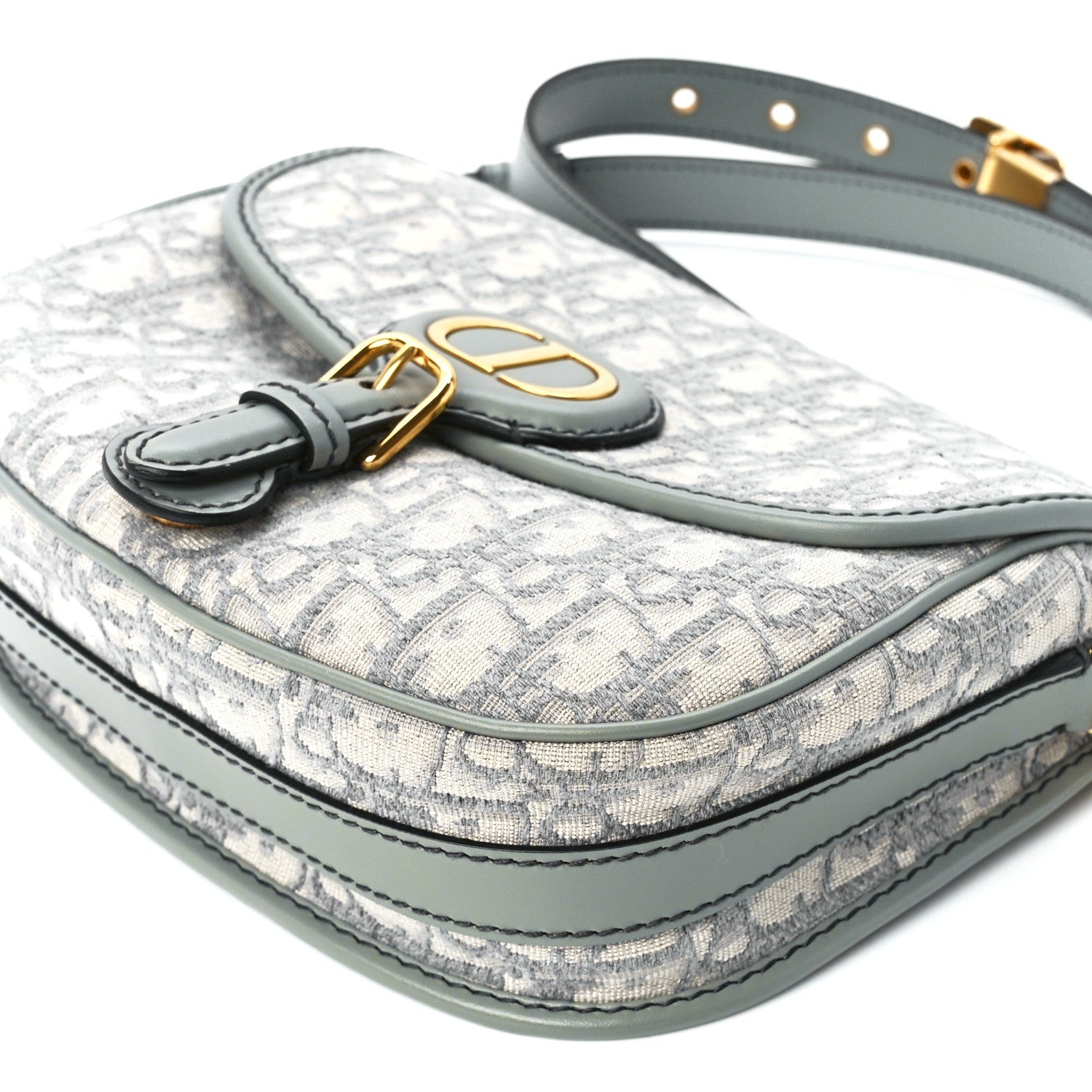 Christian Dior Oblique Medium Bobby Flap Gray 1301949 – FASHIONPHILE