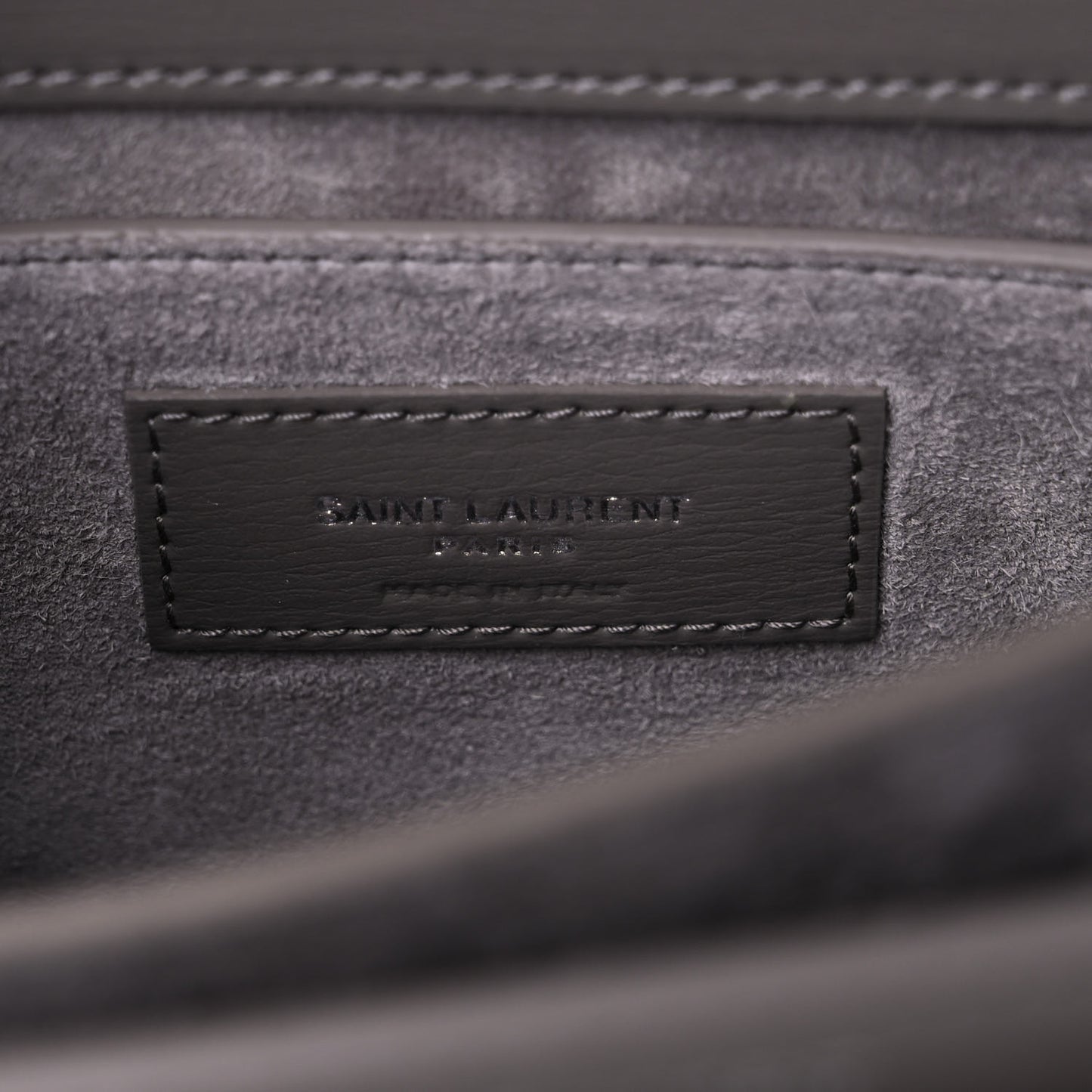 Calfskin Medium Monogram Sunset Fog