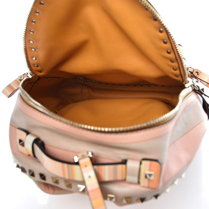 Valentino Garavani Vitello Native Couture 1975 Medium Rockstud Backpack Multicolor 5 of 9