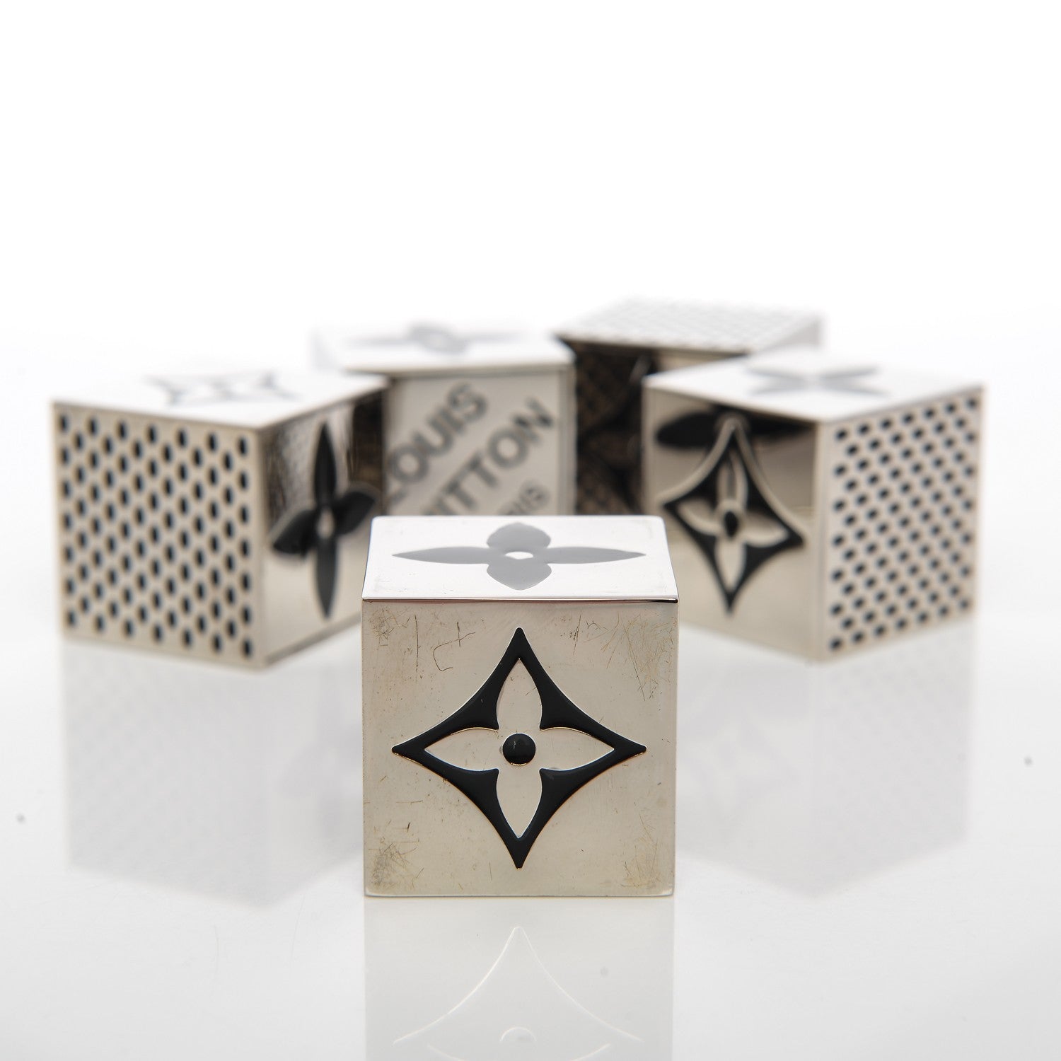 Louis Vuitton Metal Magnetic Cube Game VIP Puzzle 6 of 9