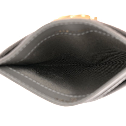 Chanel Caviar Quilted Boy Card Holder Grey 5 of 8