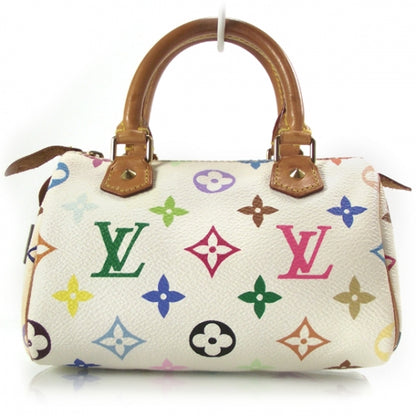 Louis Vuitton Monogram Multicolor Mini Sac HL Speedy White 1 of 9