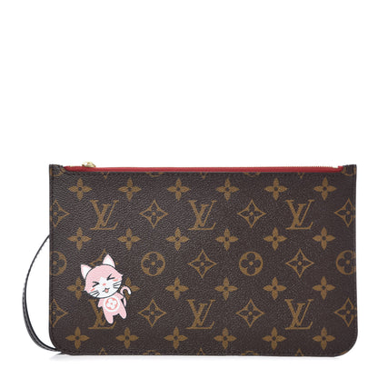 Louis Vuitton Monogram World Tour Neverfull MM GM Pochette 1 of 7