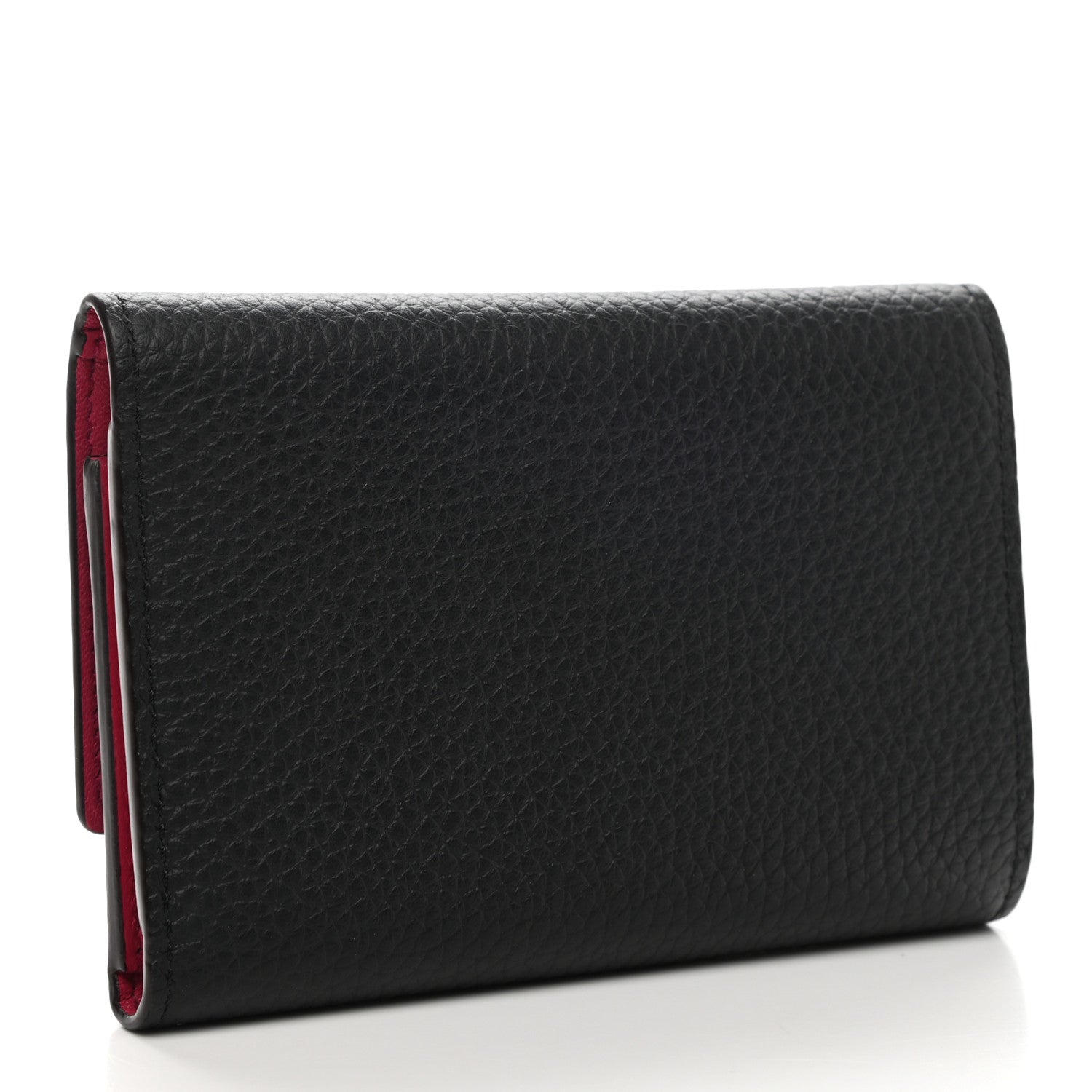 Louis Vuitton Taurillon Capucines Compact Wallet Black 3 of 8