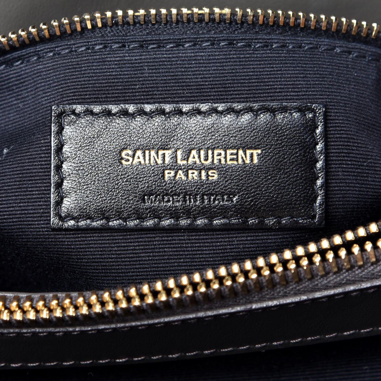 Saint Laurent Calfskin Y Quilted Monogram Medium Loulou Chain Satchel Earth 6 of 9
