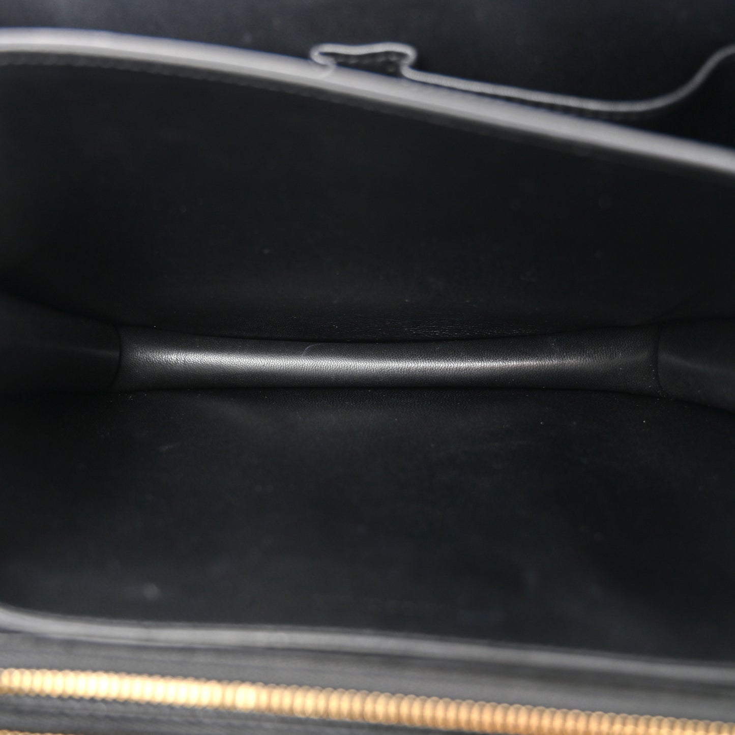 Goatskin Medium Classic Box Flap Bag Black