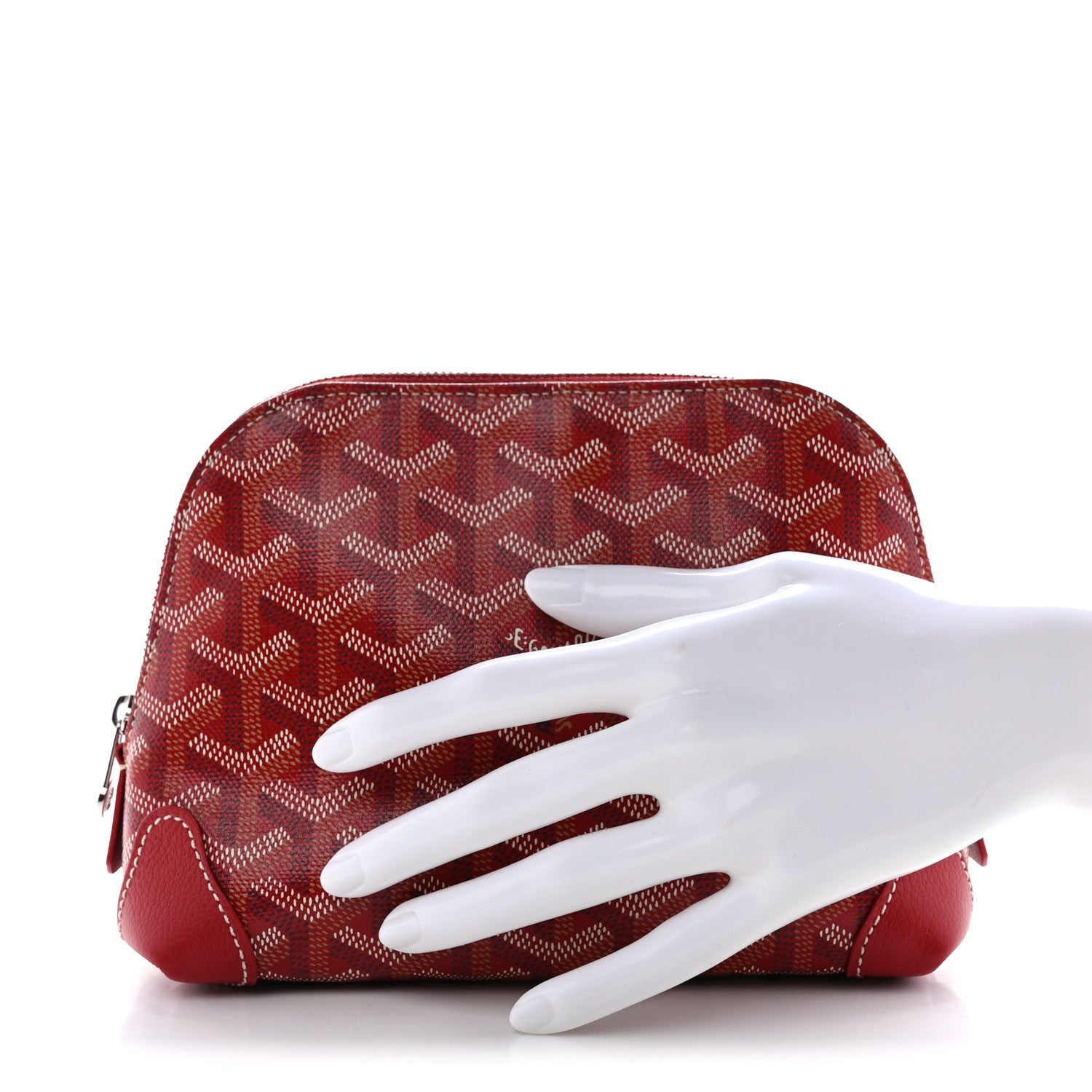 Goyard Goyardine Vendome Toiletry Pouch Red 2 of 6