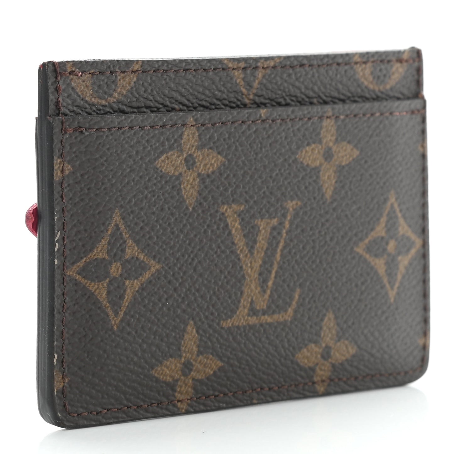 Monogram Lovely Birds Card Holder