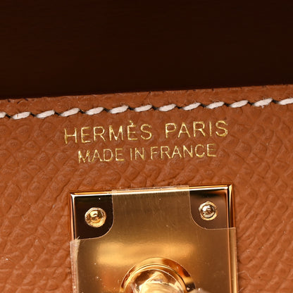 Hermes Epsom Mini Kelly Sellier 20 Gold 6 of 11