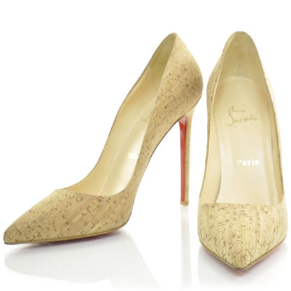 Christian Louboutin Cork Pigalle 120 Pumps 38 1 of 7