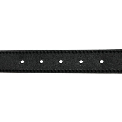 Christian Dior Calfskin D Fence Belt 80 32 Black 3 of 7
