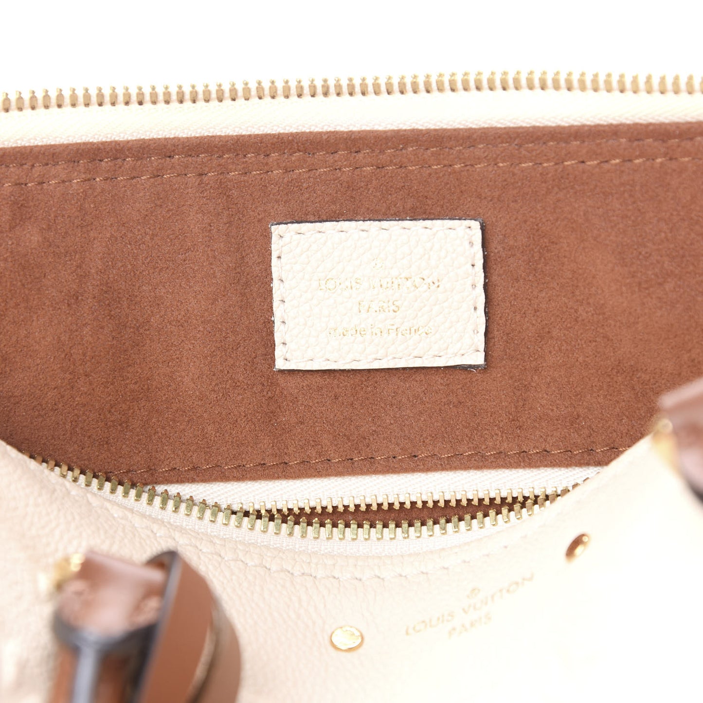Empreinte Calfskin Speedy Bandouliere 25 NM Creme Caramel