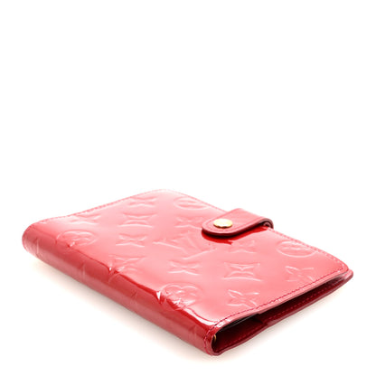 Louis Vuitton Vernis Small Ring Agenda Cover Pomme D'Amour 4 of 6