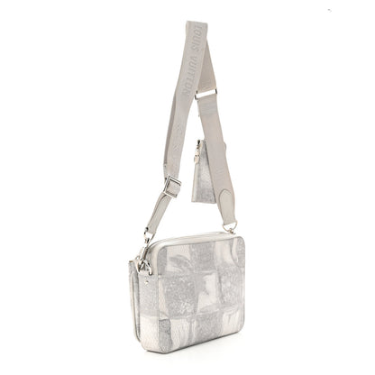 Louis Vuitton Damier Salt Trio Messenger Stone Grey 3 of 14