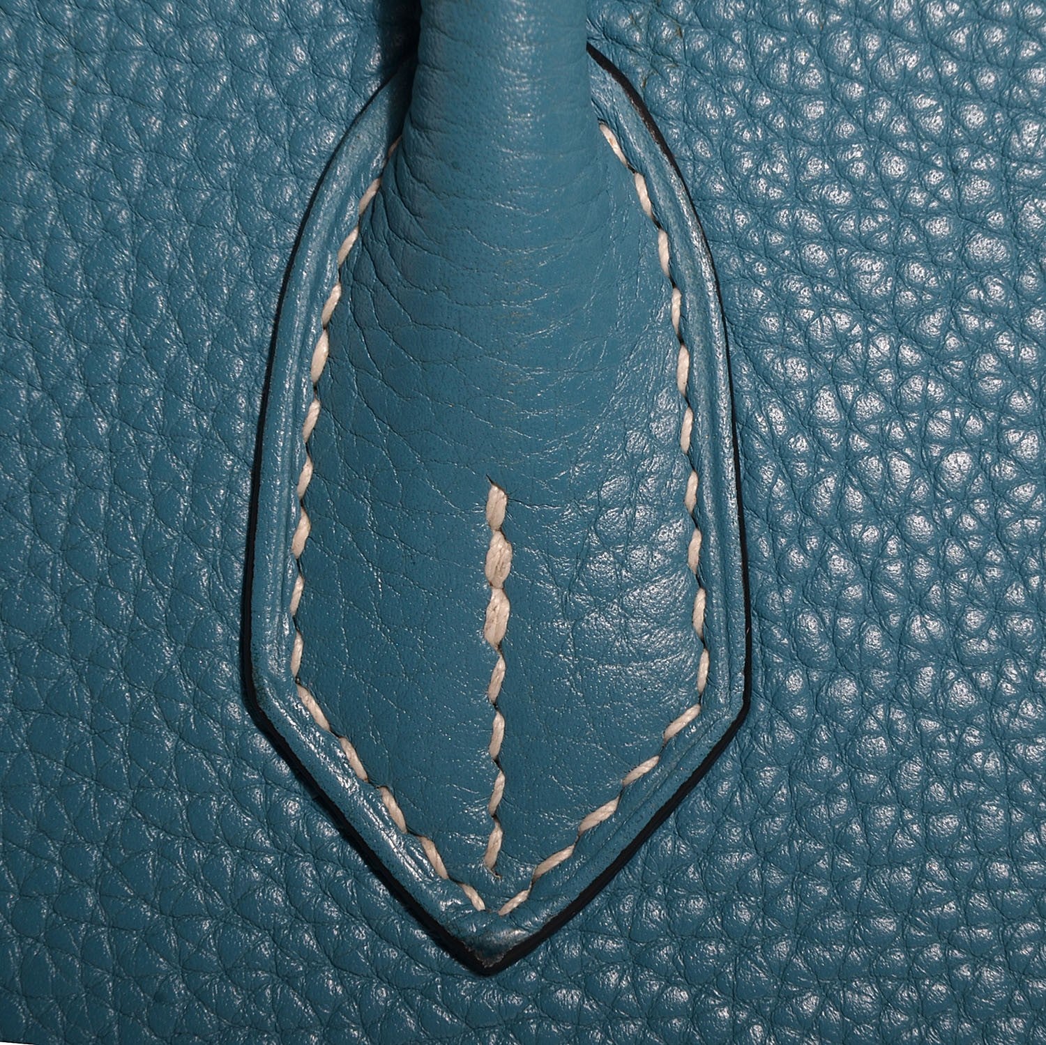 Hermes Taurillon Clemence Birkin 30 Blue Jean 2 of 21