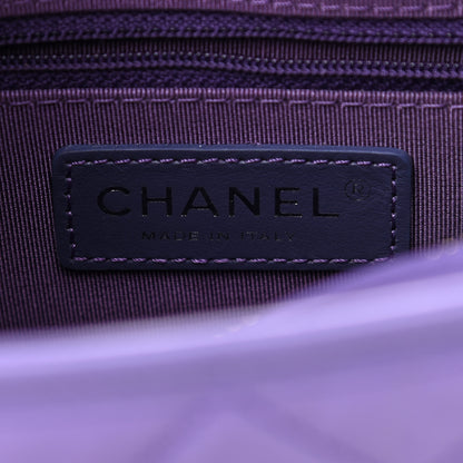 Chanel Aged Calfskin Quilted Small Gabrielle Hobo Purple 8 of 11