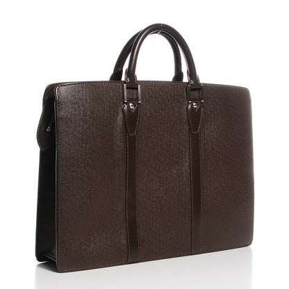 Louis Vuitton Taiga Lozan Briefcase Grizzli 3 of 8