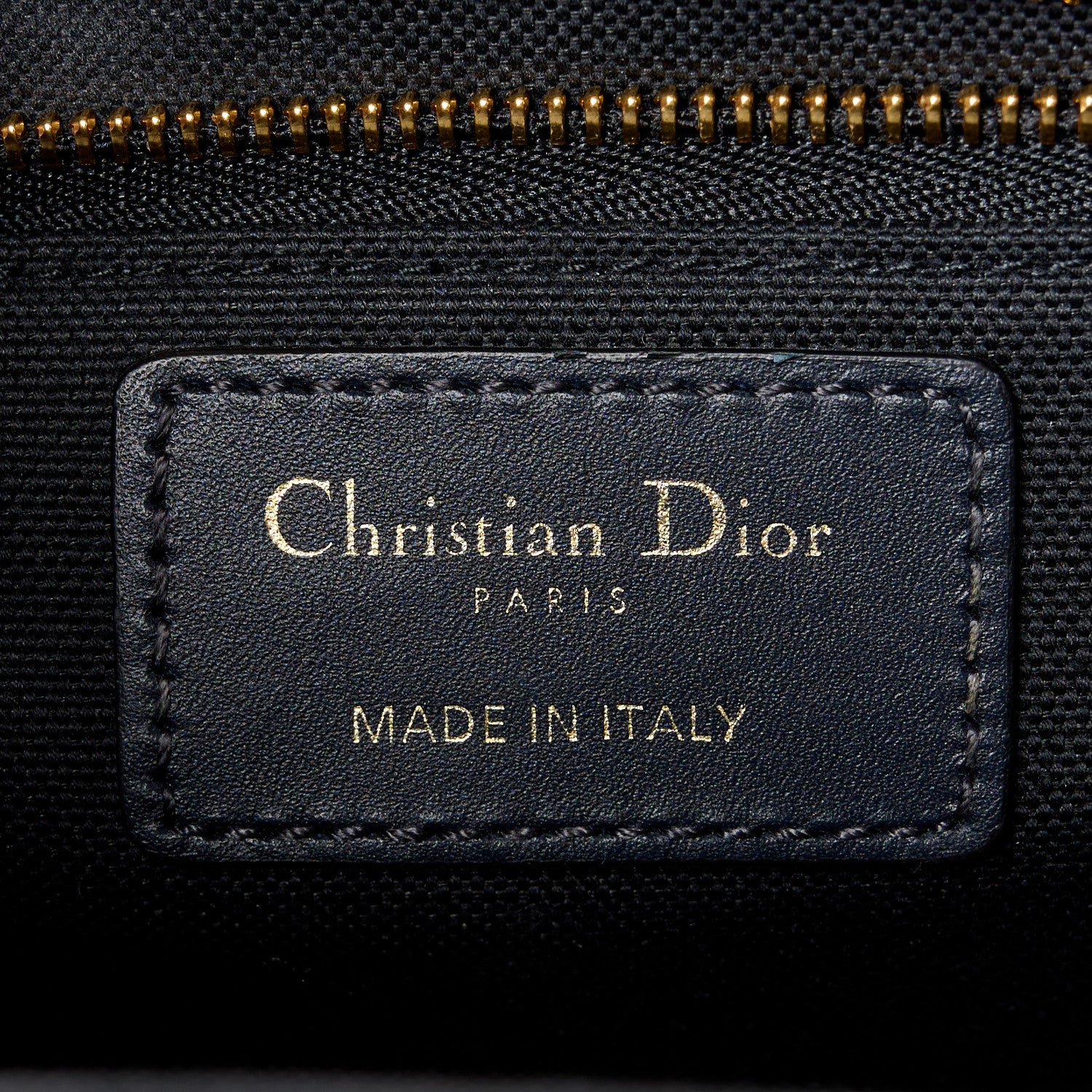 Christian Dior Oblique 30 Montaigne Chain Flap Bag Blue 6 of 13