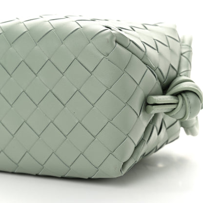 Bottega Veneta Nappa Intrecciato Loop Top Handle Camera Bag New Sauge 10 of 10