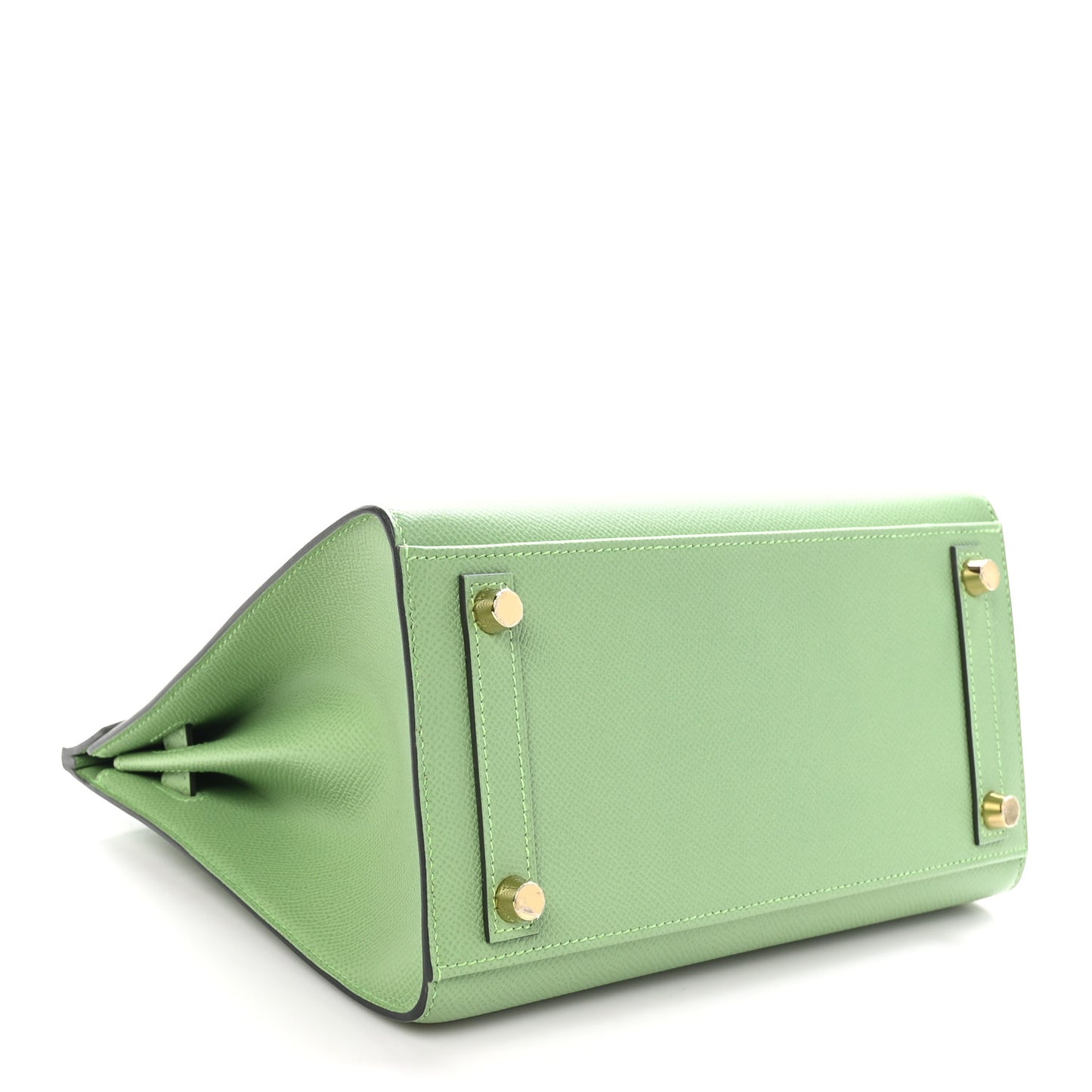 Epsom Birkin Sellier 25 Vert Criquet