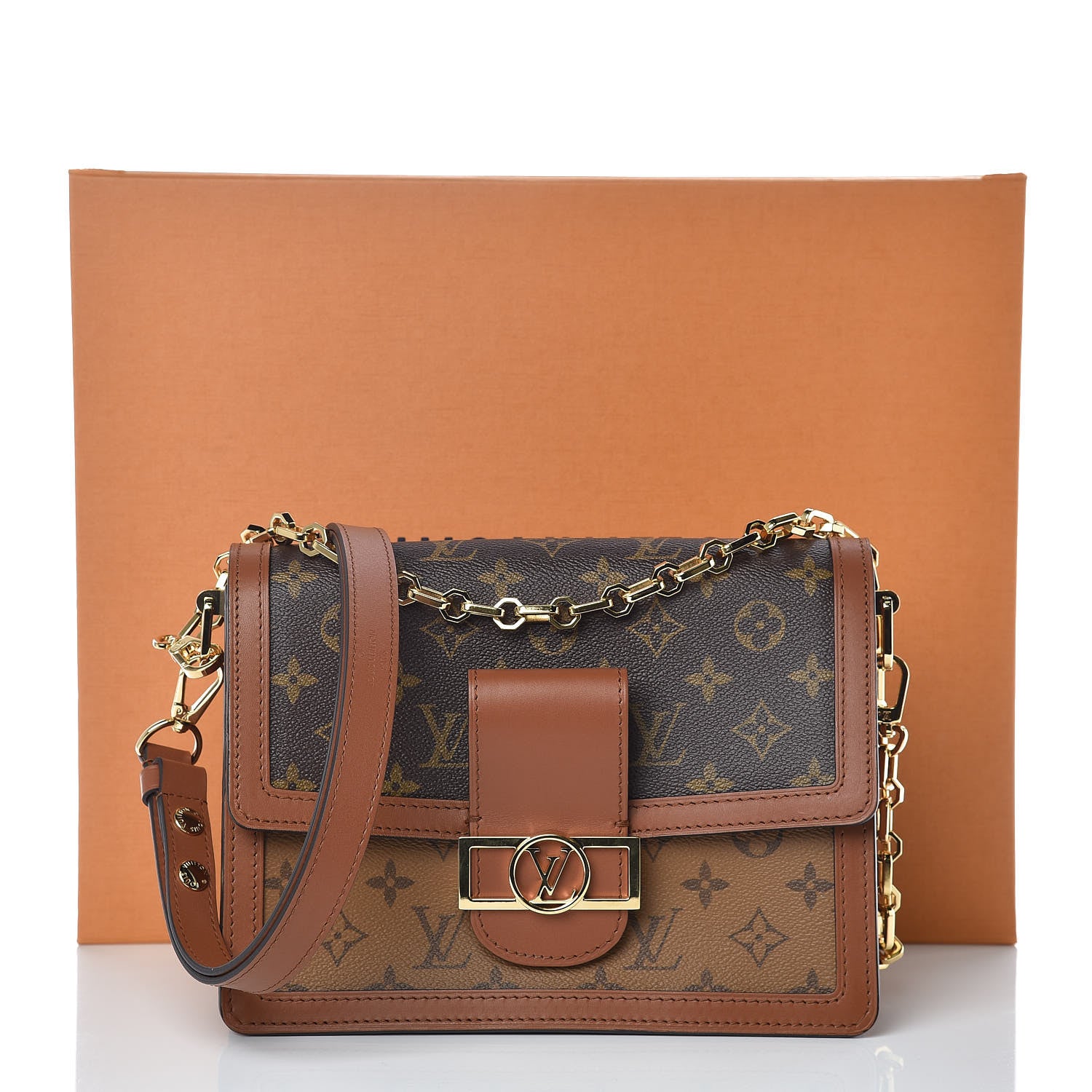Louis Vuitton Reverse Monogram Dauphine MM 10 of 10