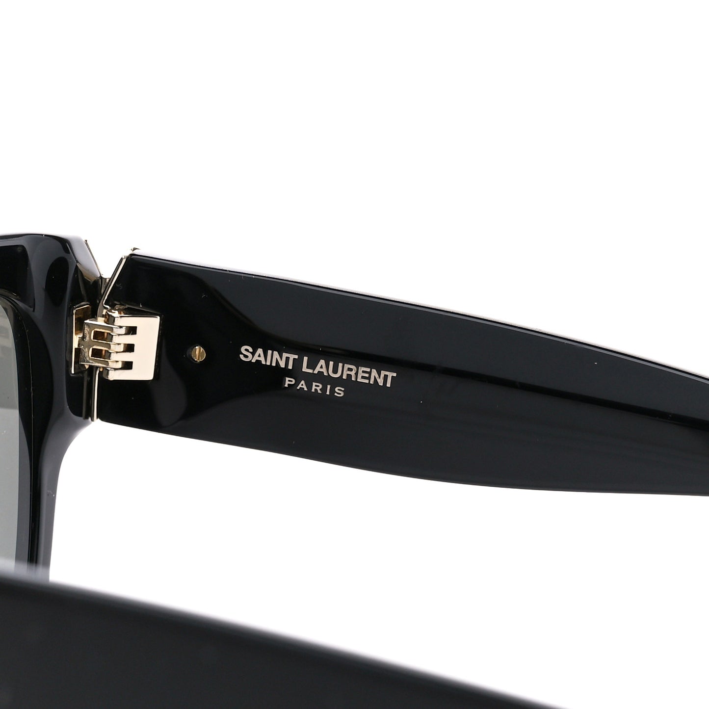 Acetate Cateye Sunglasses SL M95 F Black