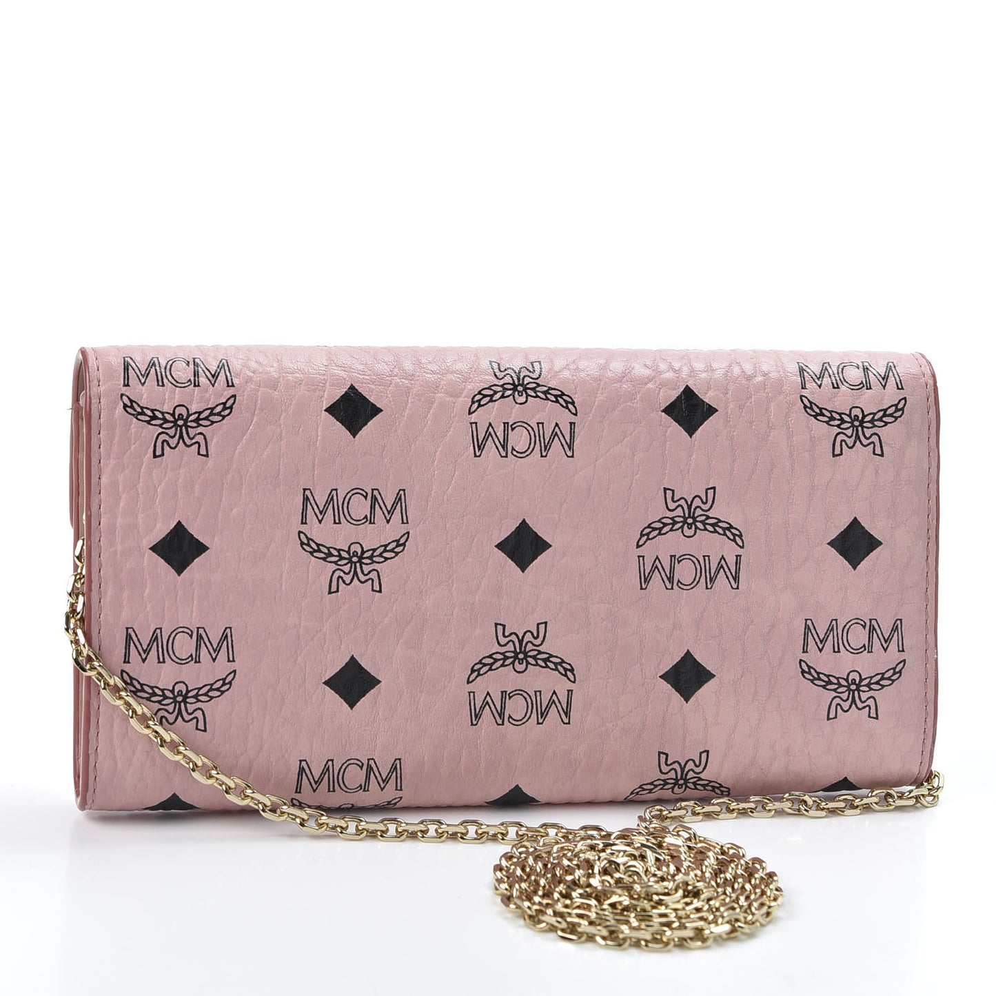 Visetos Large Patricia Wallet On Chain Soft Pink