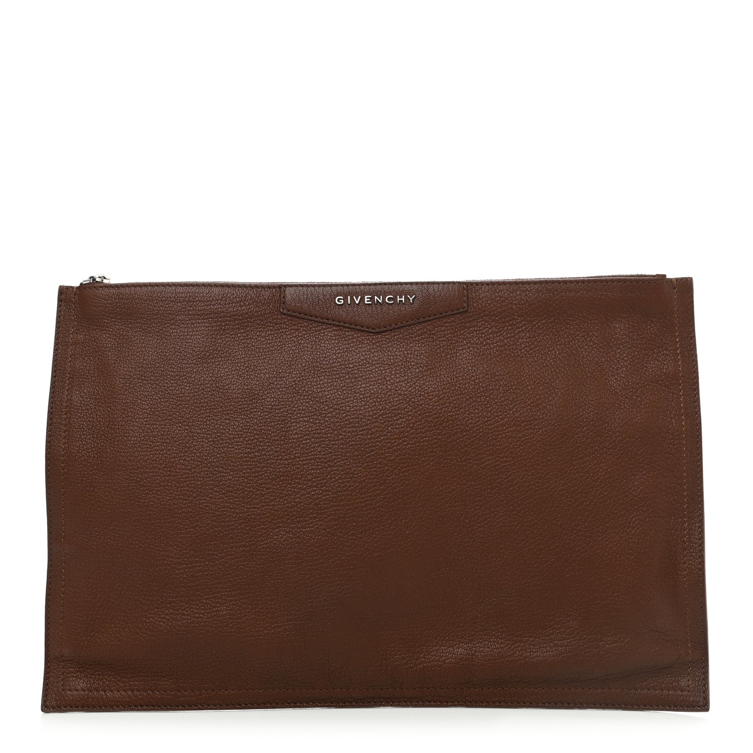 Givenchy Sugar Goatskin Large Antigona Pouch Brown 1 of 7