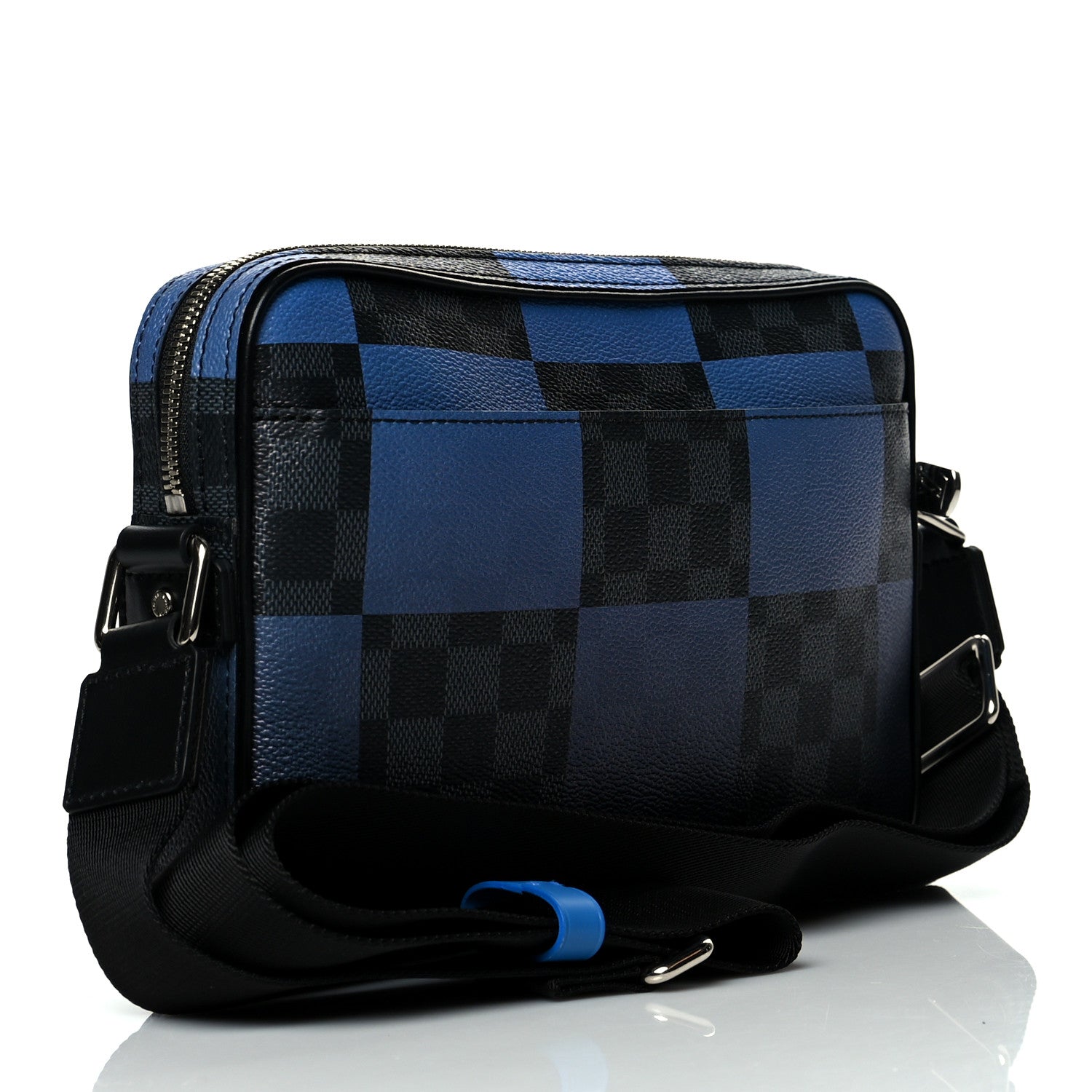 Louis Vuitton Giant Damier Graphite Alpha Messenger Bag Navy 3 of 9