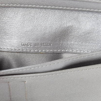 Chanel Lambskin Camellia Embossed Zipped Pocket Wallet Black 7 of 19