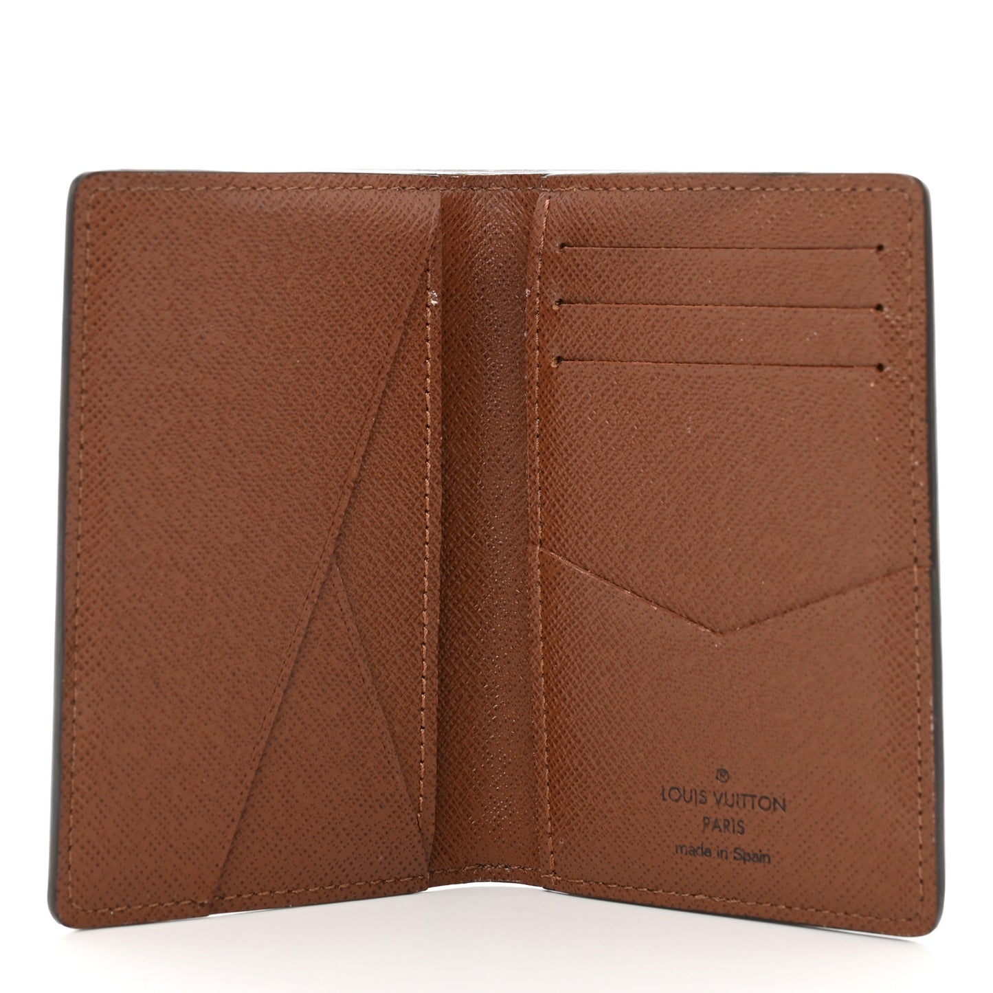 Monogram Pocket Organizer Card Holder NM